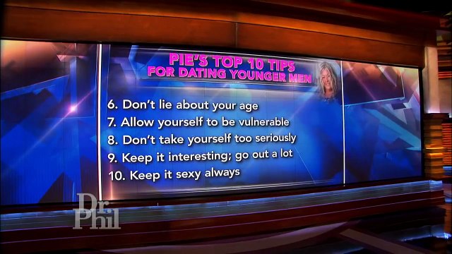 A Cougar Explains the Top Ten Tips for Dating Younger Men Dr. Phil