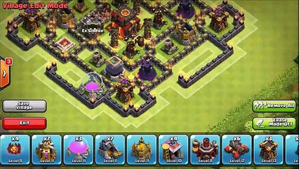 Clash of Clans - Best Farming Base  TH10 Forever Anti- All (21)