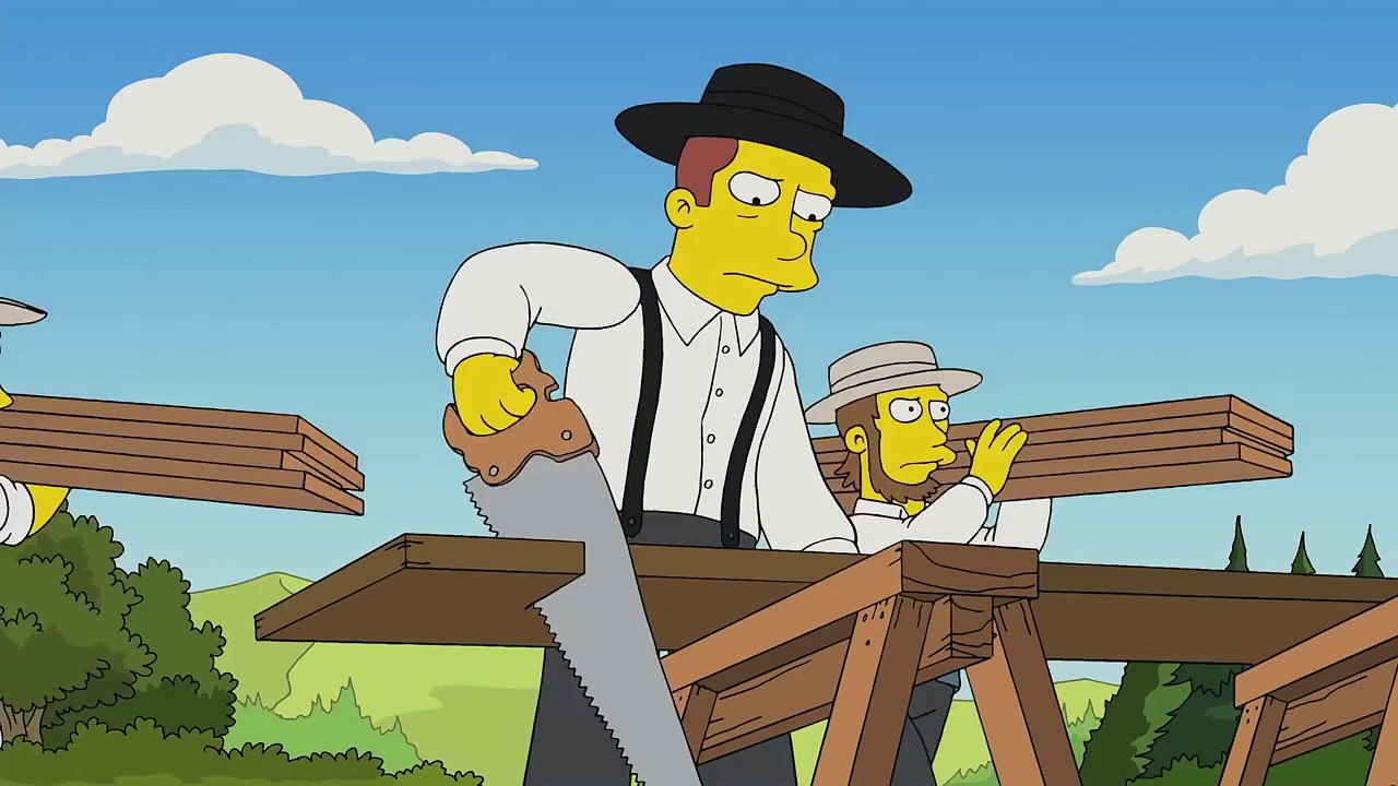 THE SIMPSONS   Little Boy's Room from  Lisa with an ‘S    ANIMATION on FOX
