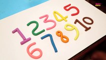 1 to 20 | Learn Numbers 1 20 | Number Song | Play Doh Numbers