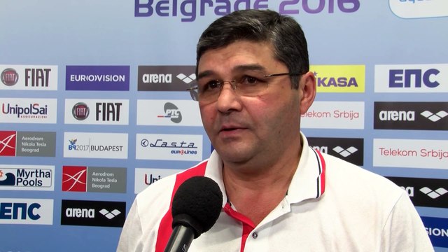 Interviews after Russia won by 9:6 against Germany – Men Ranking Round, Belgrade 2016 European Championships