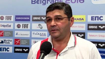 Interviews after Russia won by 9:6 against Germany – Men Ranking Round, Belgrade 2016 European Championships