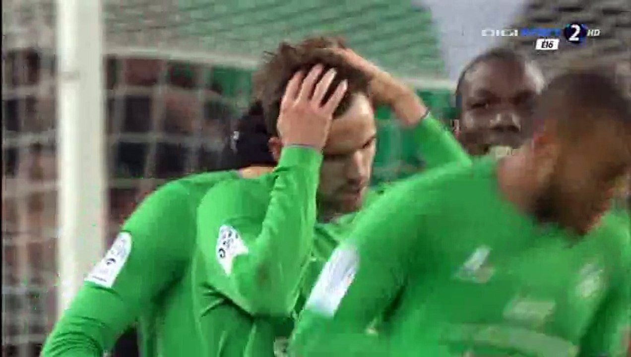 Alexander Soderlund Goal HD - St Etienne 1-0 Lyon - 17-01-2016