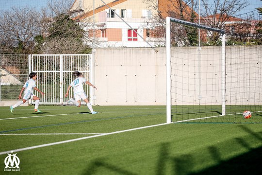 D2 féminine - OM 5-2 Toulouse : le but de Sandrine Brétigny (38e)