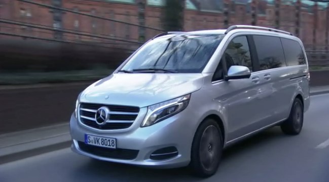 Nueva Mercedes Clase V dinámicas