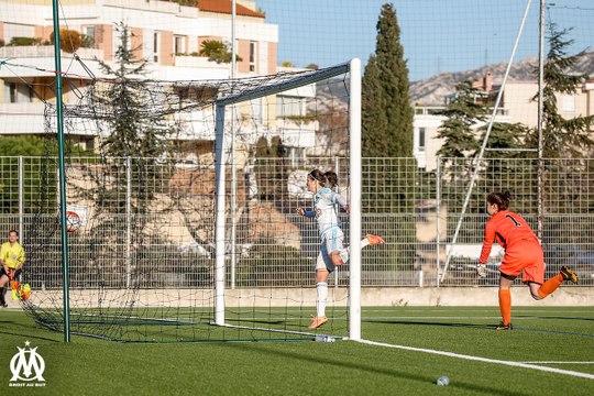 D2 féminine - OM 5-2 Toulouse : le but de Caroline Pizzala (75e)