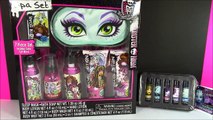 Monster High Spa Set! 7 Pieces! Shampoo Soap Lotion Glitter Spray! Monster High Lip Balm! SHOPKINS