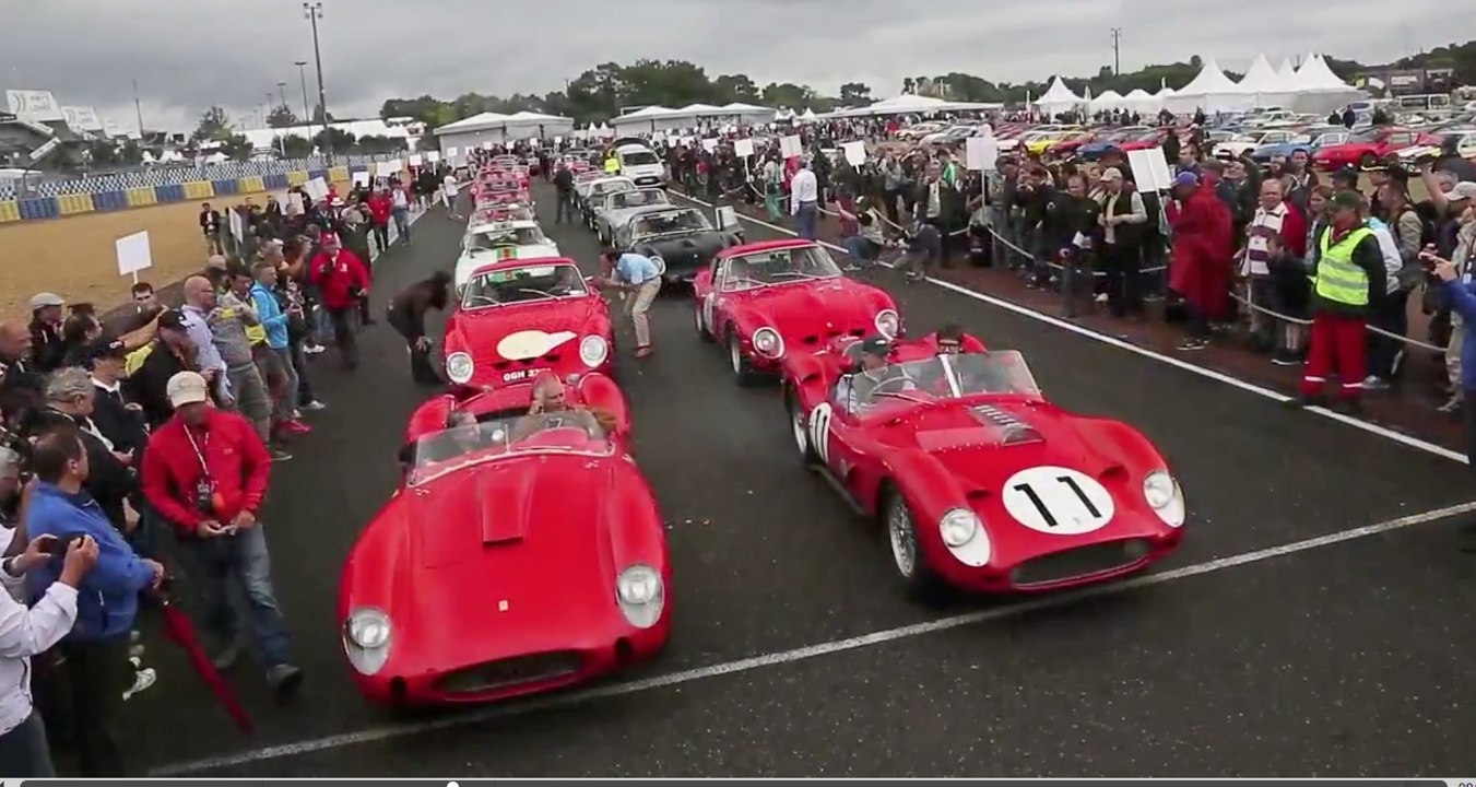 Ferrari en Le Mans Classic 2014