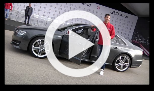 Entrega de Audi al Real Madrid