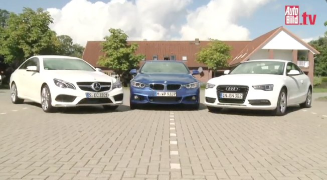 Comparativa Coupés: Audi A5, Mercedes Clase E Coupé y BMW Serie 4