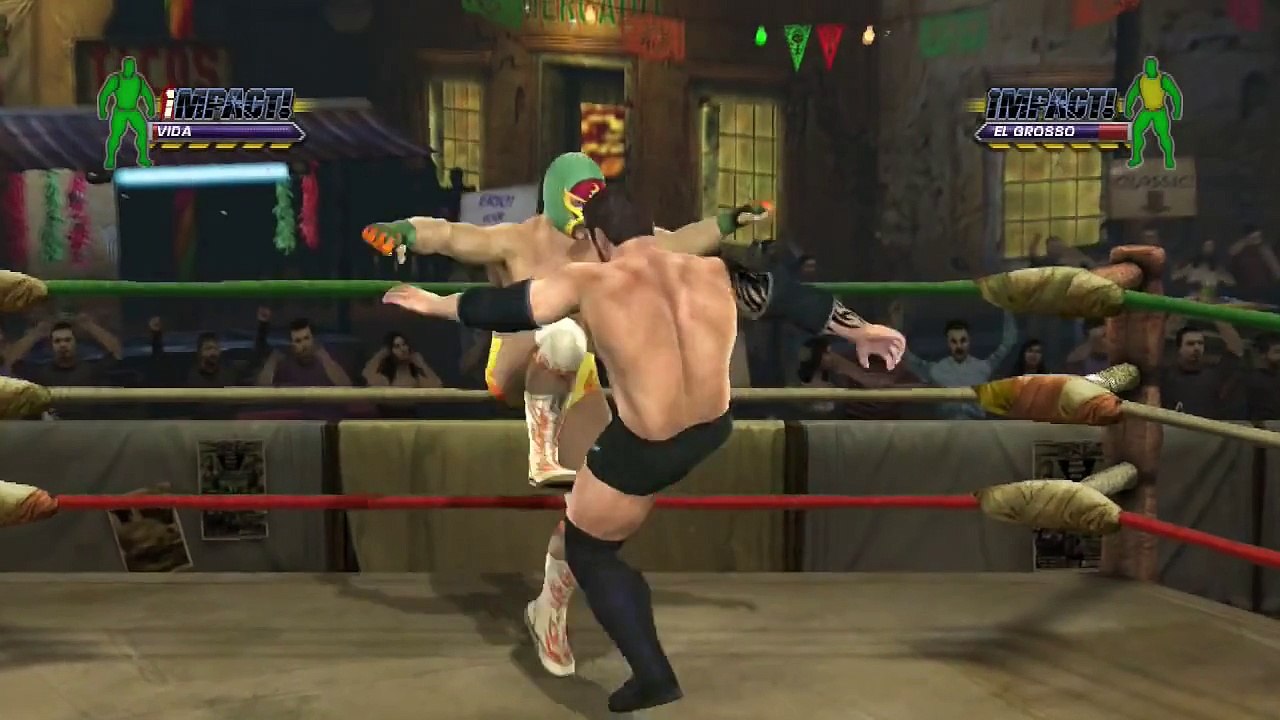TNA iMPACT! The Video Game: Story Mode pt.2 - Down In Mexico