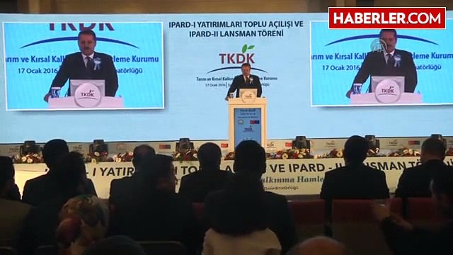 Bakan Çelik - Ipard I Yatırımları Toplu Açılışı ve Ipard Iı Lansman Töreni