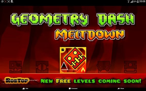 GEOMETRY DASH MELTDOWN ? BLAZING HOT NEW INFO !