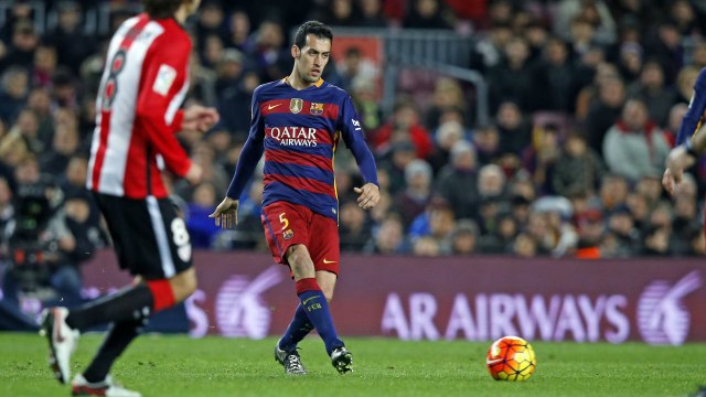 Sergio Busquets y Sergi Roberto valoran la victoria 6-0 ante el Athletic Club