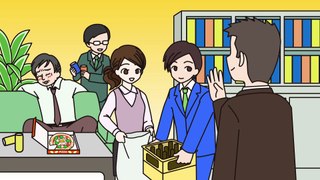 ぐでたまショートアニメ 第444話「仕事始め」（1-7放送）