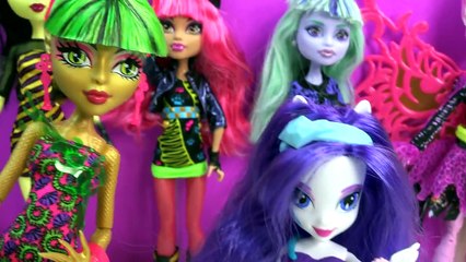 MLP Rarity Monster High Jinafire Long My Little Pony Playdoh Swimsuit Beach Equestria Girl