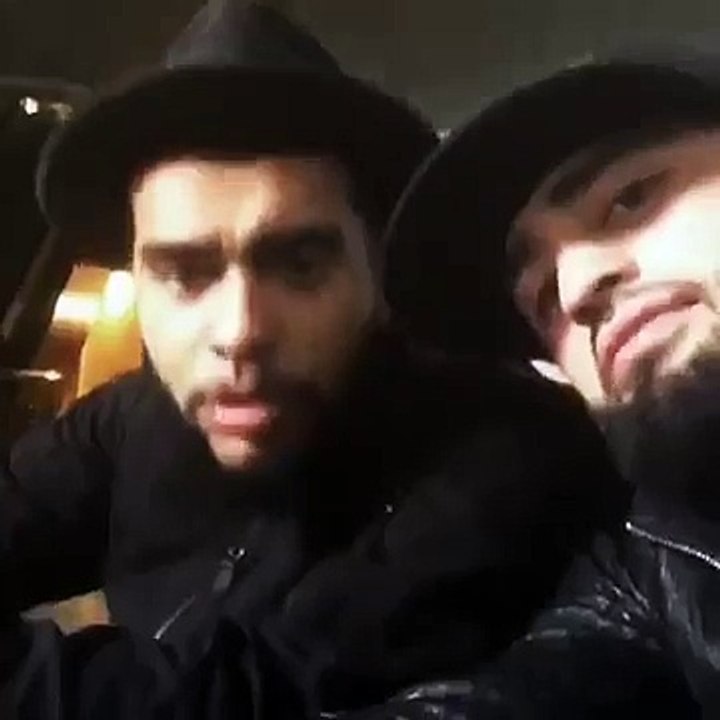 Тимати и Адам после разборок)