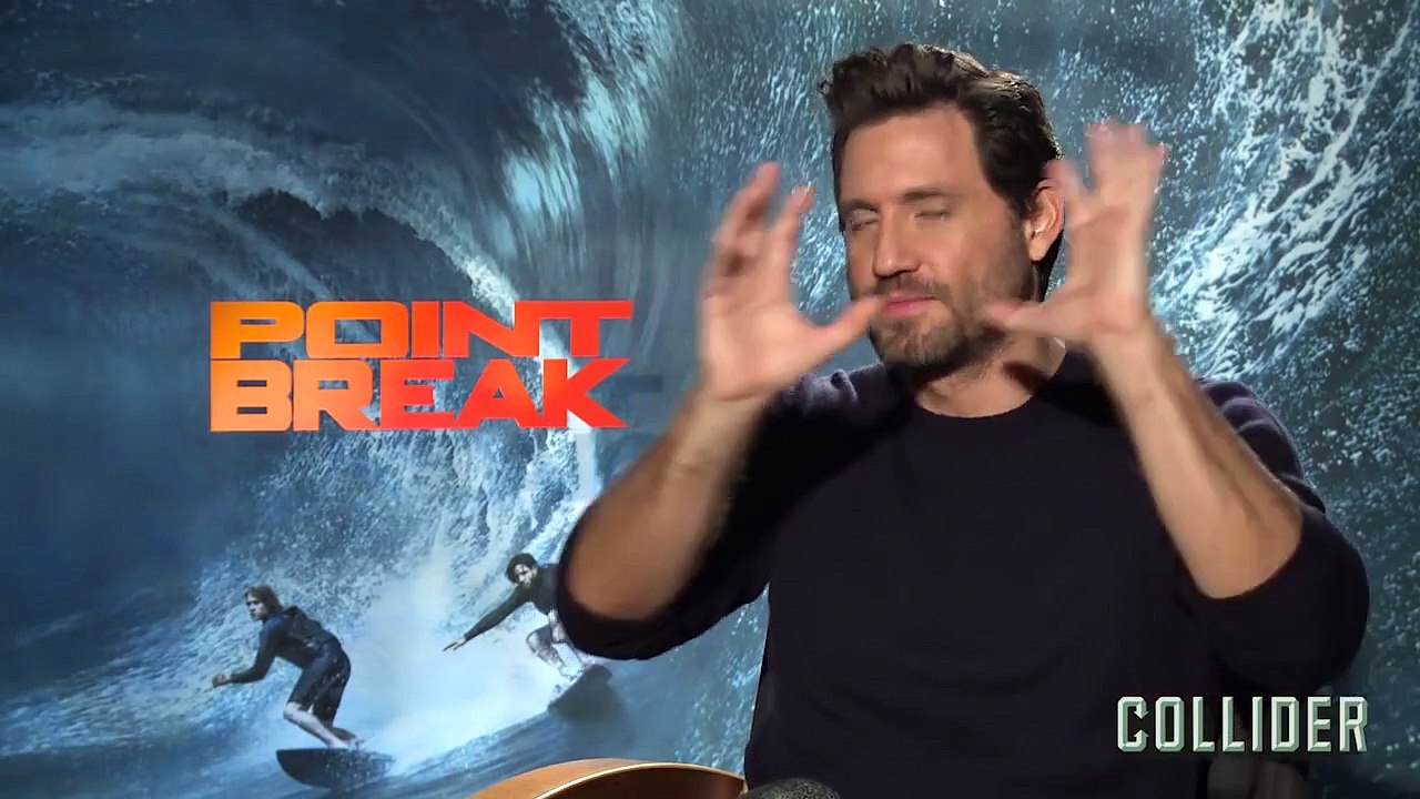 ‘Point Break’: Edgar Ramirez Talks the Perils of Hanging off a Cliff