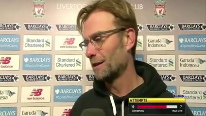 Liverpool 0-1 Manchester United - Jurgen Klopp Post Match Interview - Big Gap To Top Four