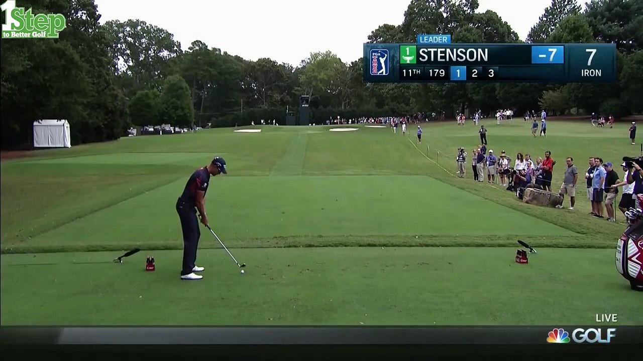 Henrik Stensons Superb Golf Shots from 2015 Tour Championship
