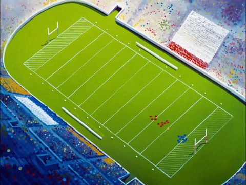 Mickey Trop Drôle Dingo joue au foot