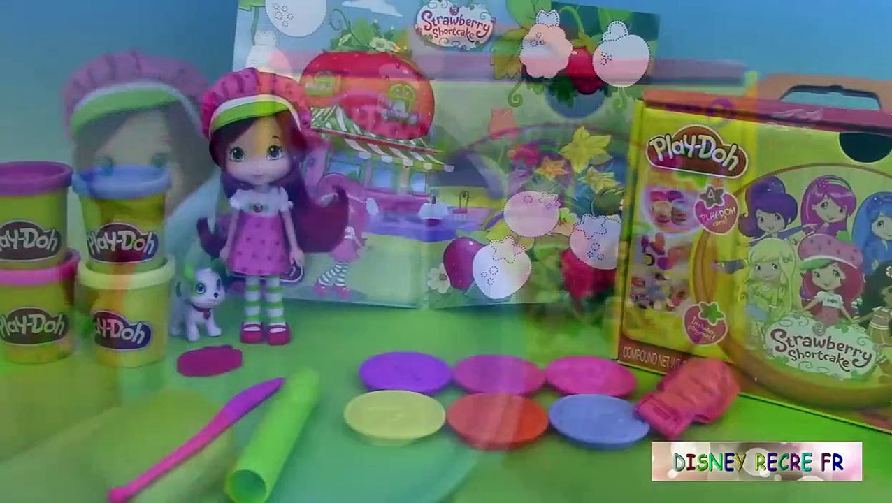 Pâte à modeler Charlotte aux fraises Play Doh Strawberry Shortcake Frutillita