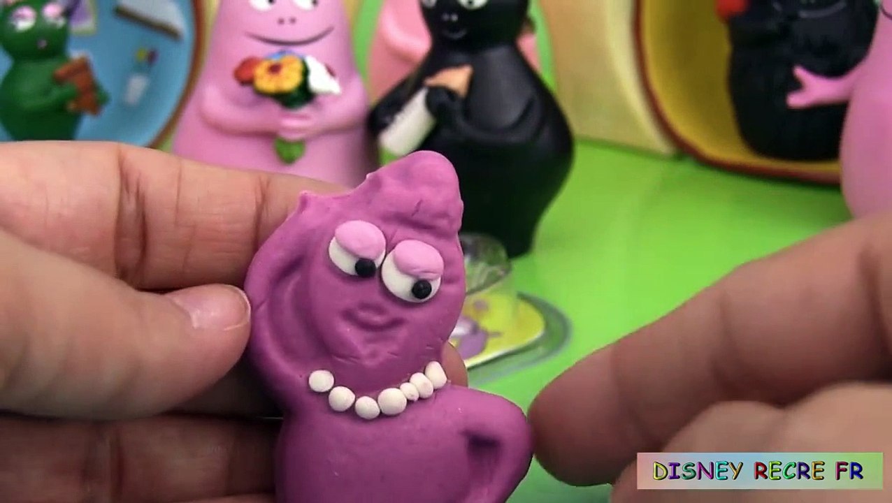 Barbapapa Pâte à modeler Play Doh Giocacrea Barbapapà Pasta per Giocare