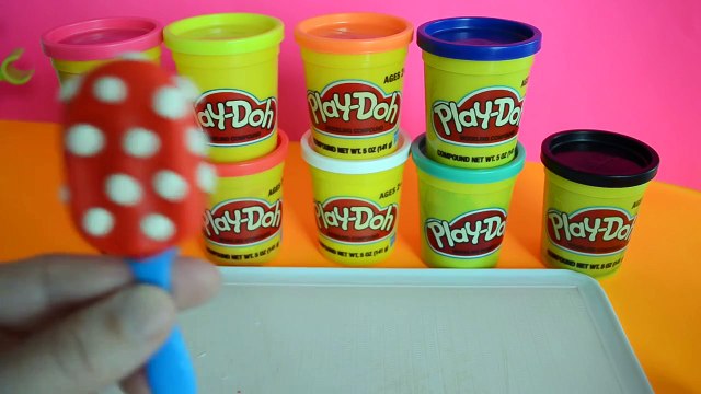 Play Doh Massinha Sorvete e Picole feito com Massinha de Modelar Sorveteria Portugues