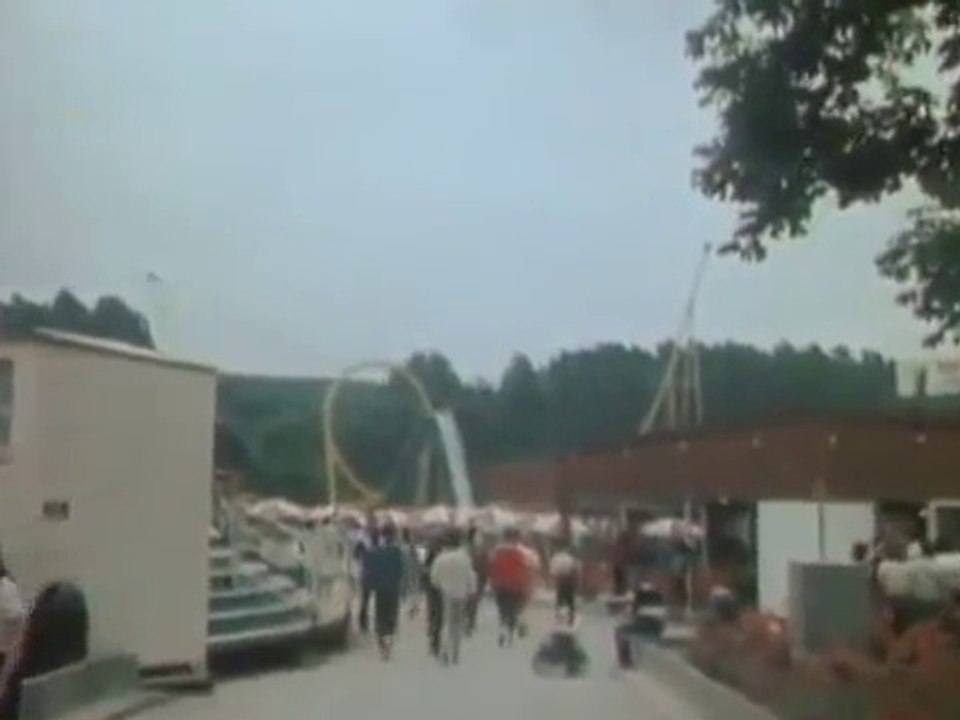 Walibi arrivée du Sirocco 1982