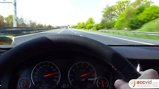 BMW M5 F10 100-280 kmh Onboard Acceleration