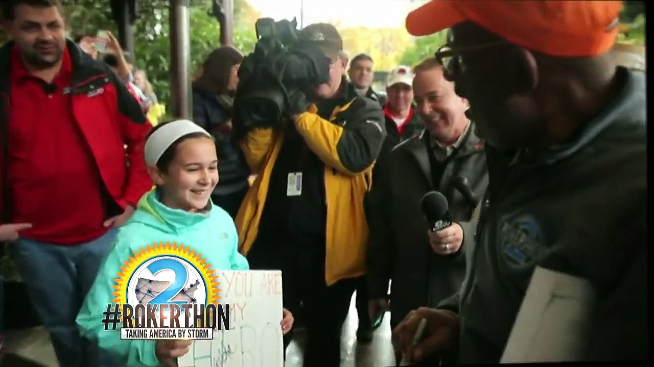 Flat Tire Can’t Stop Al From Rolling On: First 4 Days Of Rokerthon 2 | TODAY