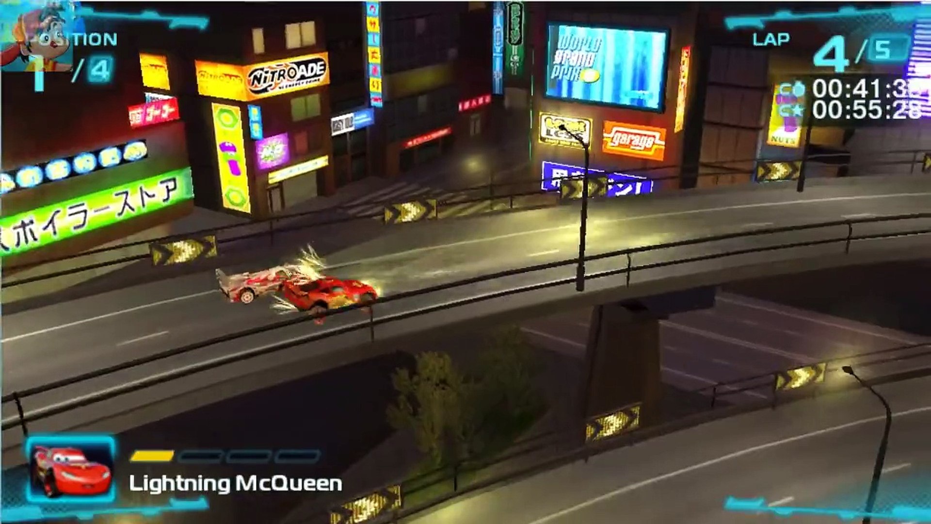 Şimşek Mc Queen 2 Disney Cars 2 Arabalar 2 Oyunu Game Play - Dailymotion  Video