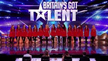 Bailadoras irlandesas soprenden al jurado de british got talent