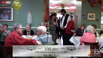 Bon 100e chère tante!!! ☺️✨ mausus ca sent encore le peppermints.....  Xxx