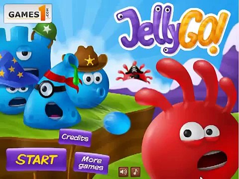 мультик для детей игра Jelly Go! Flash Game лучшие игры 1
