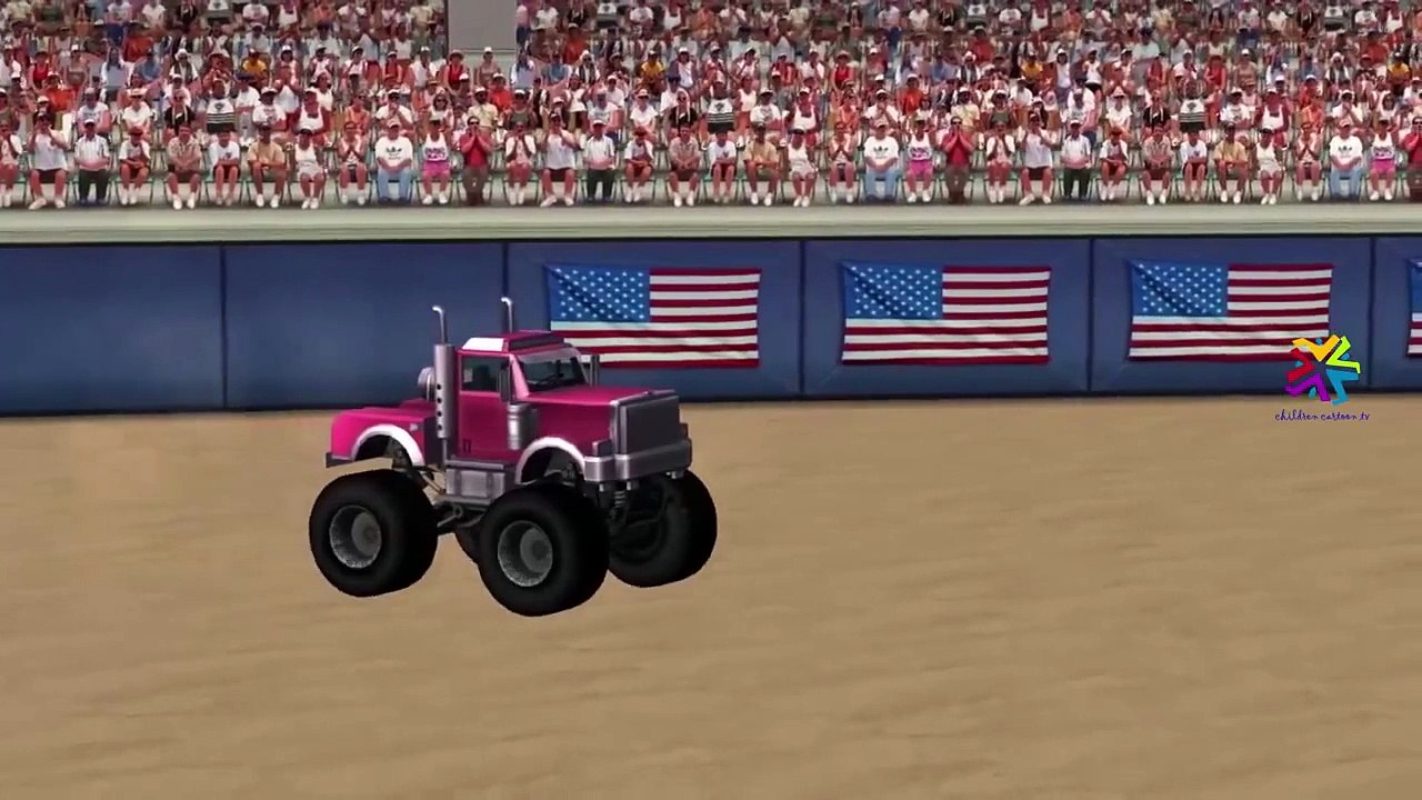 Мультик про Монстр Трак для детей. Игры для Мальчиков