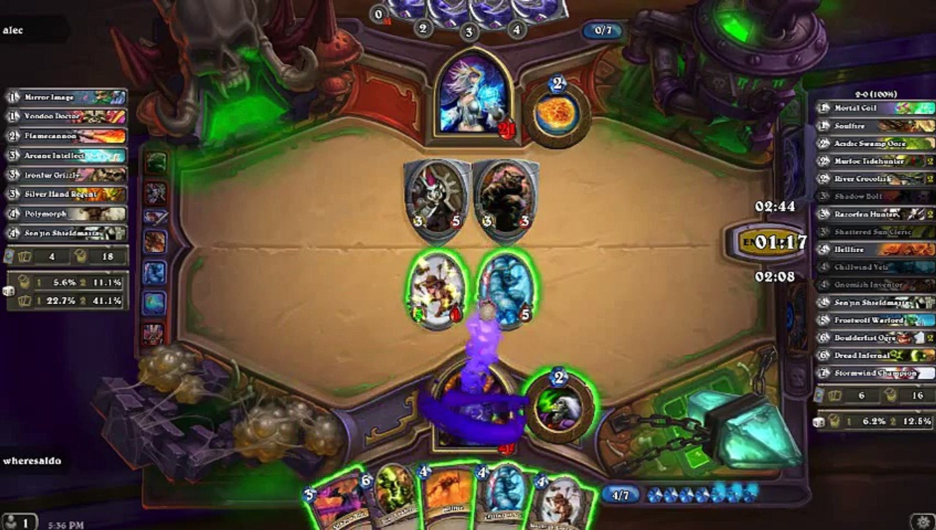 ⁣Hearthstone Warlock loss