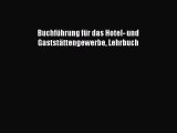 Buchführung für das Hotel- und Gaststättengewerbe Lehrbuch PDF Download kostenlos