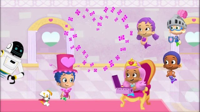 Гуппи и пузырики день влюбленныз гуппи дарит валентинки часть 2