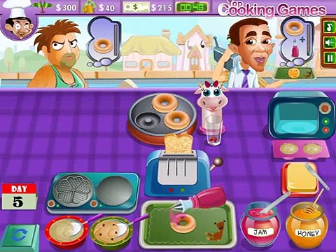 Mr Bean Street Bakery - Best Baby Cooking Games - Video games for children