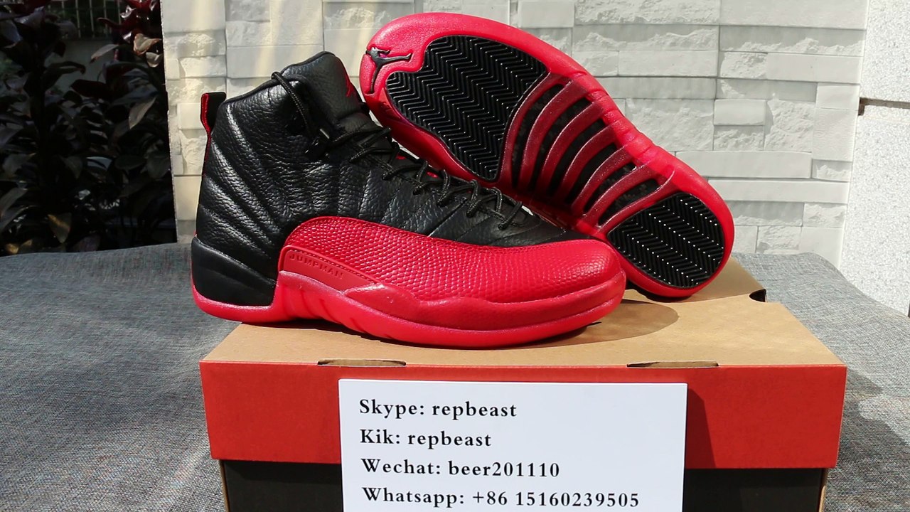 Air Jordan 12 Flu Game 2016 Unboxing Review from Repbeast.cn