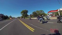 Stunt Bike Riding WHEELIES Catches On FIRE Motorcycle Stunts ROC 2016 Ride Of The Century FAIL VIDEO