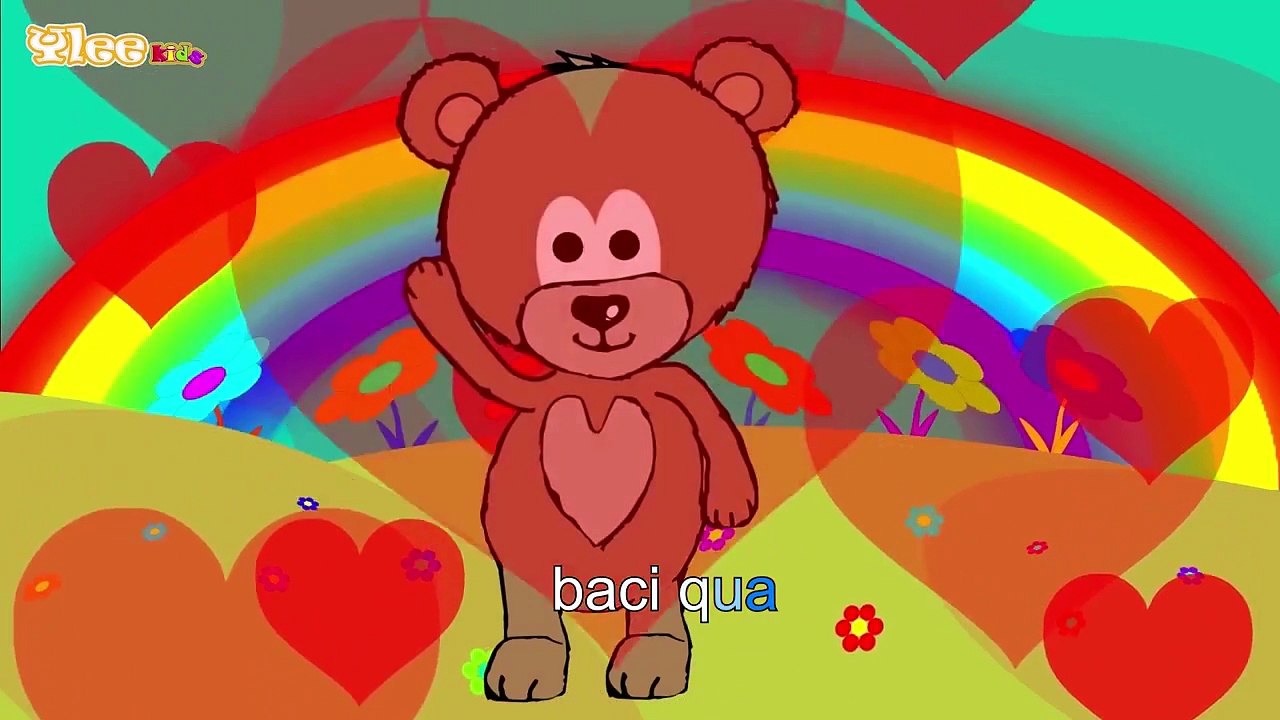 Orso Bussi ( Karaoke Versione ) Yleekids canzone per bambini in Italiano