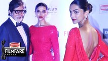 Deepika Padukone With Amitabh Bachchan @ 2016 Britannia Filmfare Awards