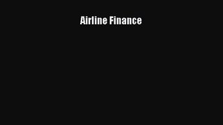 Download Airline Finance Ebook Free