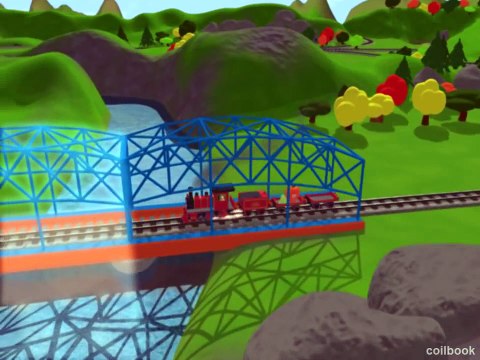 Развивающие мультики. Паровозик Шонни. Учим английский алфавит B.