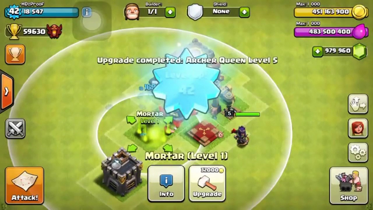 Clash of clans modded/hacked server no jailbrake/root unlimited gems coins and elixer
