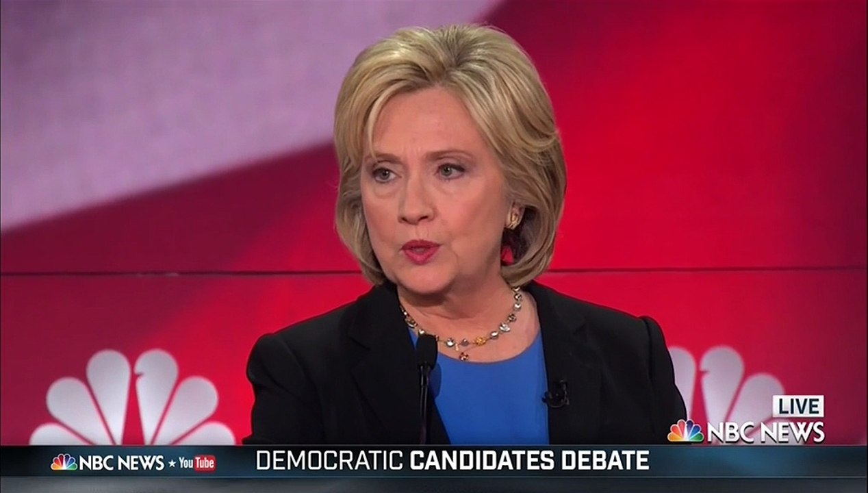 Sanders blasts Trump over climate change at Dem debate