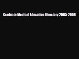 PDF Download Graduate Medical Education Directory 2005-2006 Read Full Ebook
