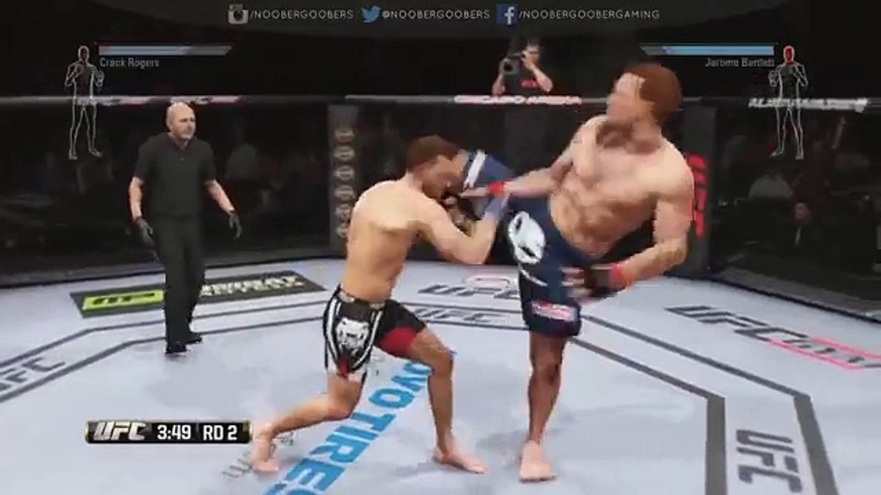 ROGAN AND GOLDBERG COMMENTATE EA UFC GLITCHES 2016 new